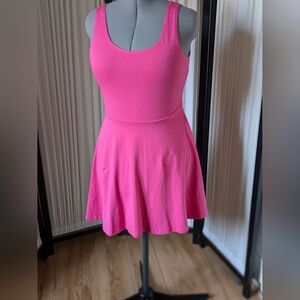 UK2LA, pink, sleeveless, Skater dress